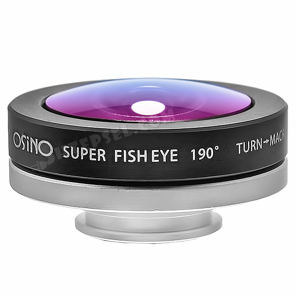 Объектив Super fisheye 190 для Iphone, Samsung, HTC, Nokia, Sony, LG, Lenovo, Asus