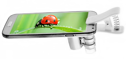 Универсальный мини микроскоп 60х для Iphone, HTC, Samsung, Nokia, Lenovo, LG, Huawei, Meizu