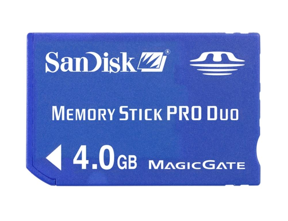 Купить Карта памяти 4 Gb MS Pro Duo M2, SanDisk
