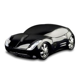 Купить Мини USB оптическая проводная мышь в форме автомобиля (черная)