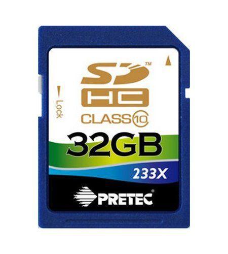 Купить Карта памяти 32 Gb SDHC, Pretec Class10