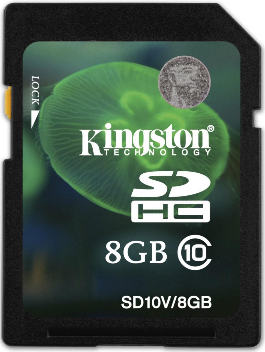 Купить Карта памяти 8Gb SDHC Kingston Class10
