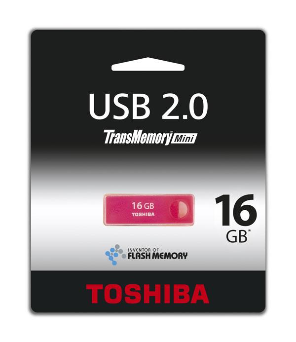 Купить Флешка 16 Гб Toshiba Enshu Rosered