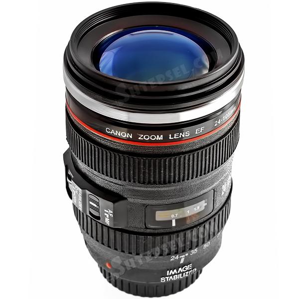 Купить Кружка объектив  Canon EF 24-105mm f/4L IS USM с прозрачной крышкой