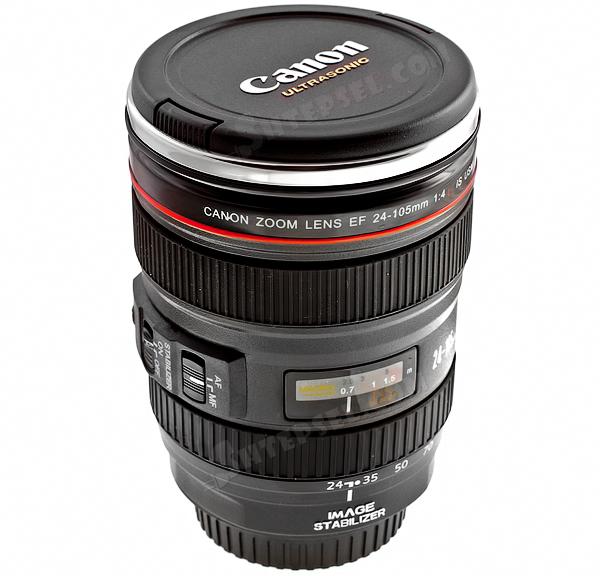 Купить Чашка-термос  Canon EF 24-105mm f/4L IS USM с плоской крышкой