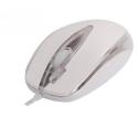 Купить Мышь A4Tech OP-3D-3 PS/2 Optical, 1-Wheel белая с подсветкой, 2-x Click
