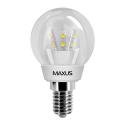Купить Светодиодная лампа Maxus LED G45 3W 3000K 220V E14 CR