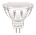 Купить Светодиодная лампа Maxus LED-289 MR16 5W 3000K 220V GU5.3 AL