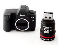 USB флешка в виде фотоаппарата Canon 5D